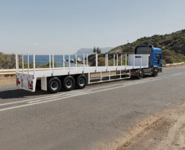 Flat Bed Semi Trailer
