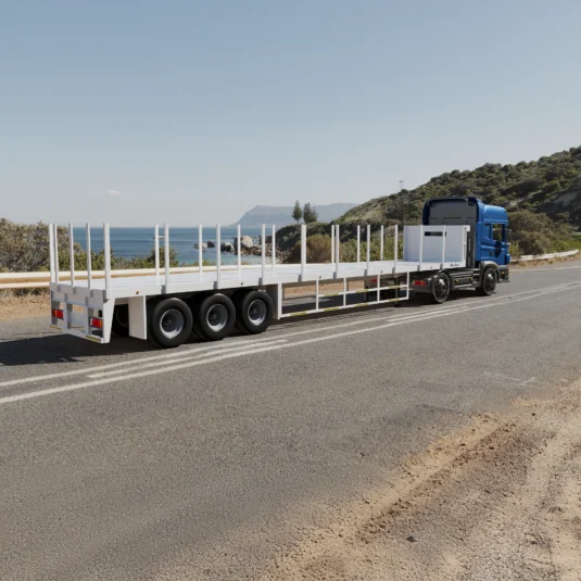 Flat Bed Semi Trailer